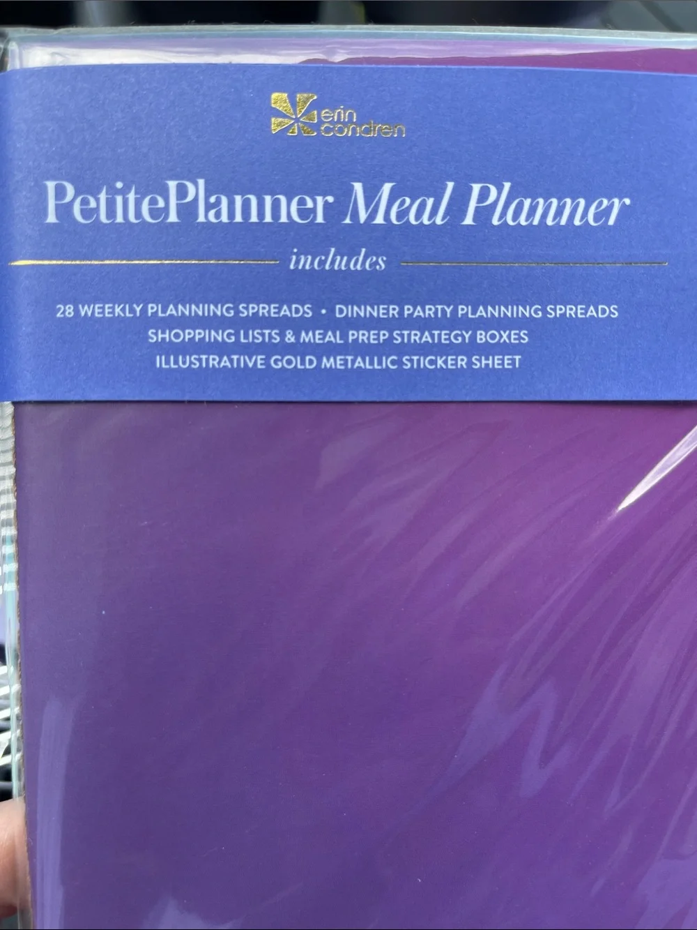 New set of erin condren colorblends petite planner journals - no longer avail